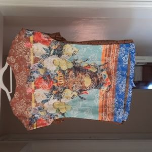 Designer Remnant Top. Made with D&G Brocade Fabric. 8